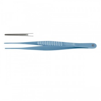 DeBakey Atrauma Forcep Titanium, 24 cm - 9 1/2" Tip Size 1.5 mm